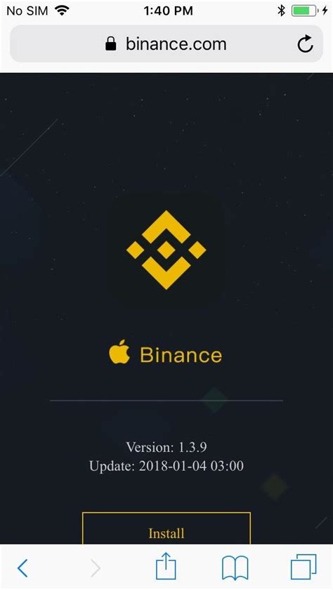 On january 9th, digital asset marketplace binance.us unveiled a mobile app for ios and android users. Binance 101: How to Install the Mobile App on Your iPhone ...