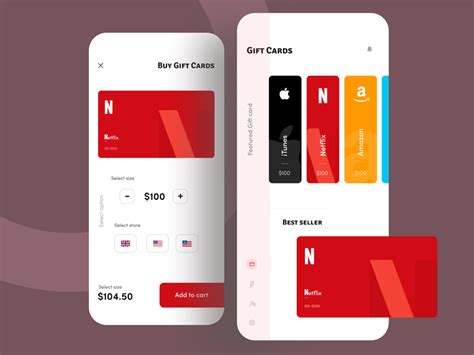 T Card Store App Ui Uplabs
