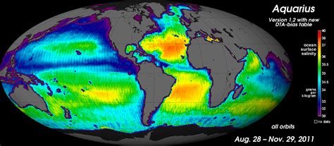 Monitoring Sea Surface Salinity From Space Awesomeness Of Remote