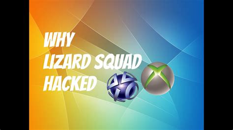Why The Lizard Squad Hacked PSN And Xbox Live YouTube
