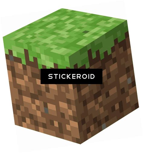 Download Block Minecraft Minecraft Grass Block Transparent Full