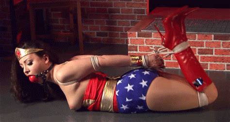 Wonder Woman In Bondage  Bondage Tag 