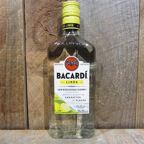 Bacardi Limon 375ml Half Size Btl Oak And Barrel
