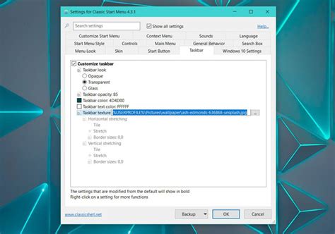 How To Add Wallpaper To Taskbar On Windows 10