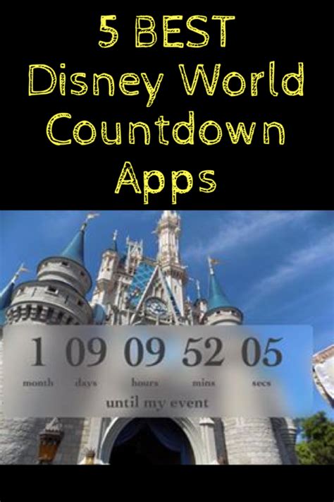 Reversible countdown blocks, disney cruise/disney world countdown, disneyland, days until disney world, disneyland, disney trip, disney. 5 Best Disney World Countdown Apps