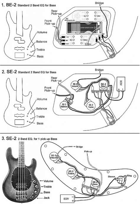 Solder your pickup's hot conductor to the pigtail inner conductor and solder your pickup's ground wire to the outer shield of the pigtail. About Artec - Bass Guitar Wiring Diagram | Wiring Diagram