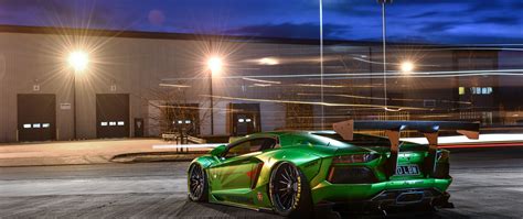 2560x1080 Lamborghini Aventador Lp700 8k Rear 2560x1080 Resolution Hd