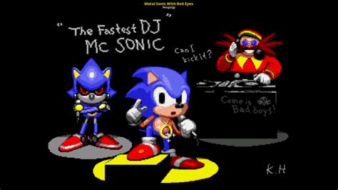 Metal Sonic With Red Eyes Sonic Cd 2011 Mods