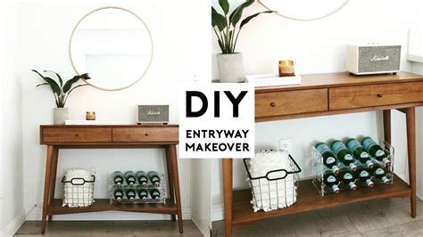 Making the space comfortable and organized is important. DIY ROOM MAKEOVER | MINIMAL ENTRYWAY ROOM DECOR IDEAS 2018 ...