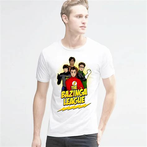The Big Bang Theory T Shirts Printed Sheldon T Shirt Men Funny Novel