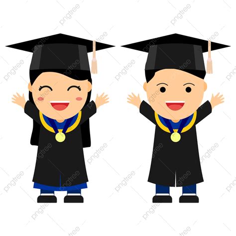 Kids Graduation Png Clipart Png Mart
