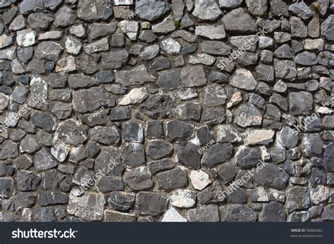 Stone Wall On A Beach In Englang Stock Photo 58669282 Shutterstock