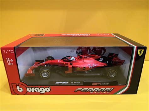 Bburago Racing Ferrari Sf90 2019 Sebastian Vettel Maranello Collection
