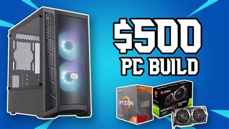 Best 500 Gaming Pc Build Guide 2020 Best Budget Gaming Pc Build