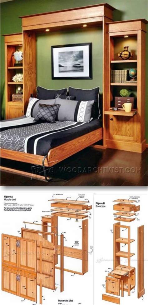 Diy Murphy Bed Ideas For Small Spaces