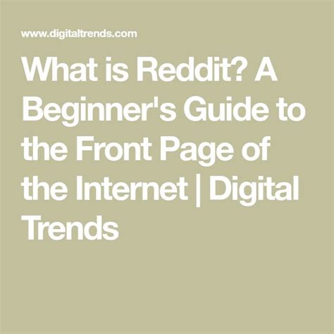 What Is Reddit A Quick Look At The Popular Online Community Digital
