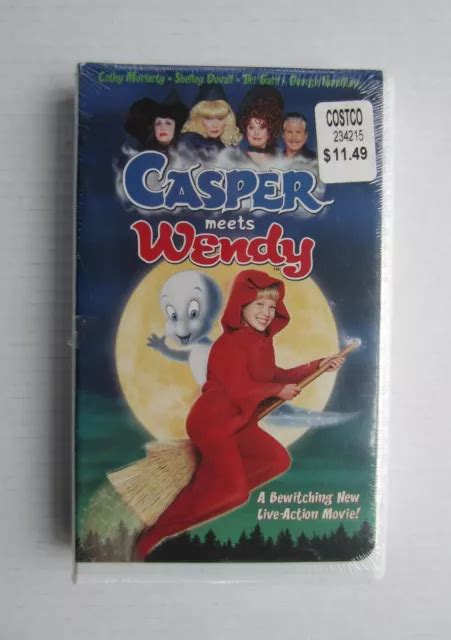 Casper Meets Wendy Vhs 1998 Halloween Brand New Sealed 750 Picclick