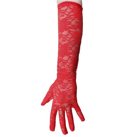 long red lace gloves cybershop australia