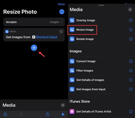 How To Resize A Photo On Iphone And Ipad With Shortcut App Easy Way