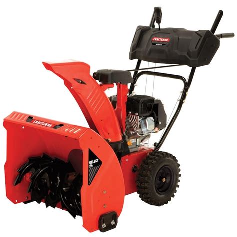 Craftsman Select 24 24 In 208 Cu Cm Two Stage Self Propelled Gas Snow