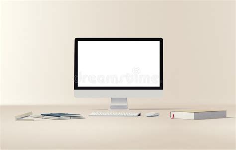 Computer Display Hd Desktop Computer Screen Stock Illustration