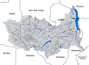 The area of its basin is 606,000 square miles (1,570,000 square kilometers), slightly less than half that of the nile. Where is the Zambezi river located? - Quora