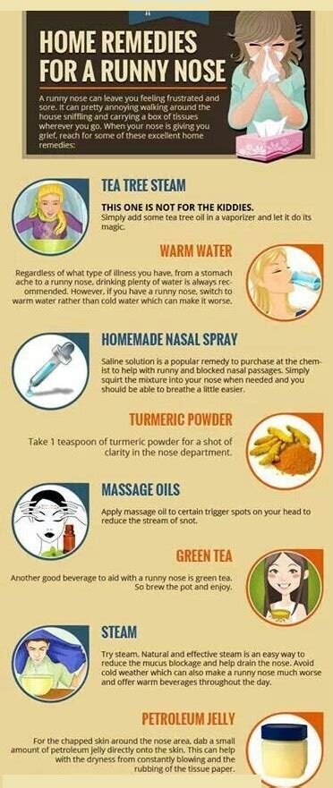 Home Remedies For Runny Nose How To Stop Runny Nose Fast
