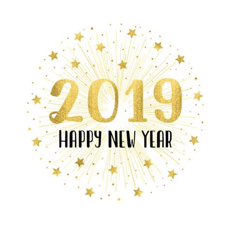 Best Happy New Year 2019 Illustrations Royalty Free