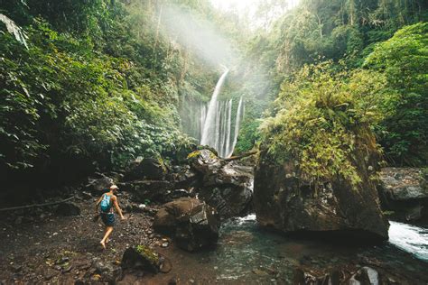 Sendang Gile And Tiu Kelep Waterfall In Senaru Lombok
