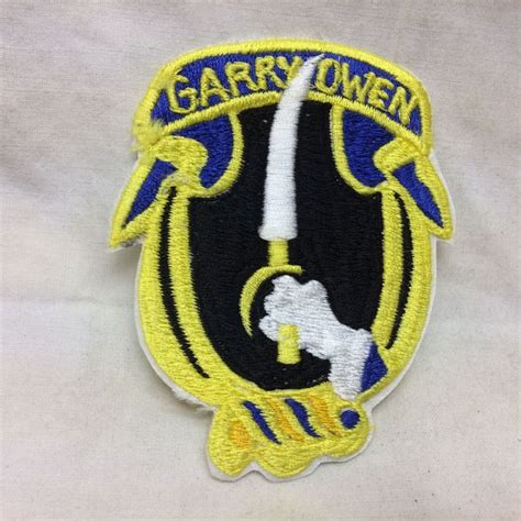 Military Patch Badge Army 7th Cavalry Regiment Garry Owen 7 Irregular
