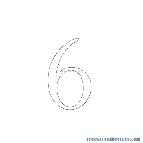 Check out our 6 inch stencils selection for the very best in unique or custom,. Cursive Stencils And Numbers To Print - Free Stencil Letters