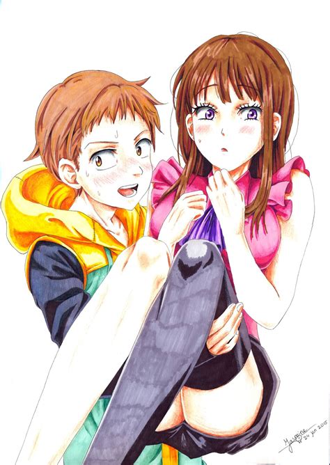 Find and download the best iphone wallpapers. King and Diane | Nanatsu no taizai personagens, Nanatsu e ...