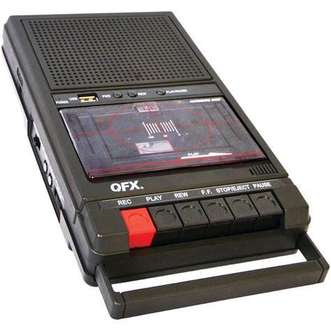 Qfx Retro 39 Retro Shoebox Cassette Tape Recorder Ebay