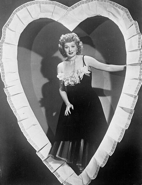 Lucille Ball Celebrates Valentines Day My Funny Valentine Vintage Valentines Vintage Holiday