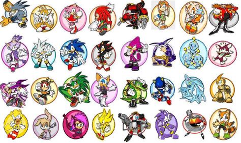 49 Sonic Characters Wallpaper On Wallpapersafari