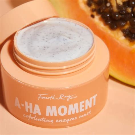 A Ha Moment Exfoliating Enzyme Mask Fourth Ray Beauty Enzymes Skincare Facts