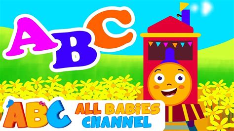 Abc Song Learn The Alphabet On A Train Hd Nursery Rhymes Youtube