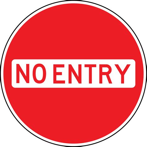 No Entry Clipart Best