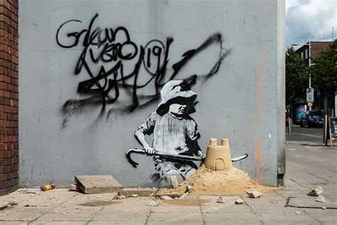 A Uk Landlord Tore A Banksy Mural From A Shop Wall Locals Fear It Will Be Sold To Cash In On