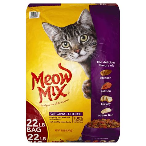 Meow Mix Original Choice Dry Cat Food 22 Lb Sleek Markets