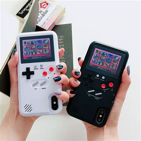 Gameboy Case For Iphone Xr Retro 3d Playable Gameboy Cover Case With