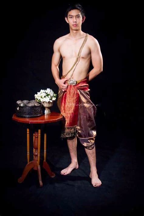 Lanna Mens Costume Traditional Thai Clothing Thai Clothes Thai Fashion