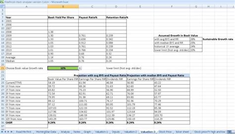 automated stock analyzer    financials  vr