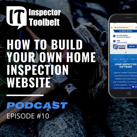 How To Build Your Own Home Inspection Website Inspector Toolbelt Home Inspection Software App