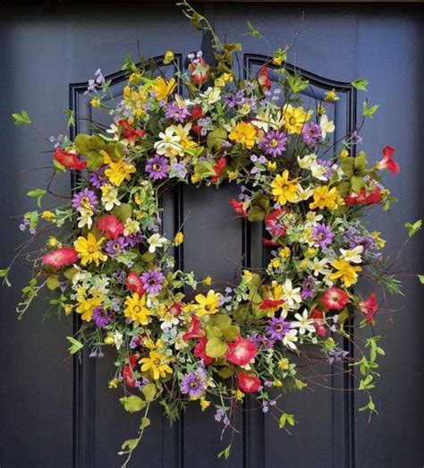 The Perfect Wreath For Your Front Door This Spring And Summer Spring