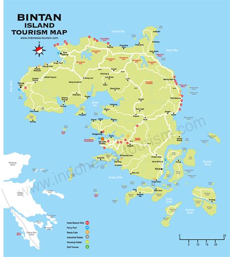 Bintan Island Map 