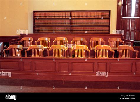 Courtroom Jury Chairs Stock Photo Royalty Free Image 1293207 Alamy