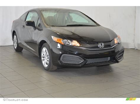 No accidents, 1 owner, personal use. 2014 Crystal Black Pearl Honda Civic LX Coupe #93006137 ...