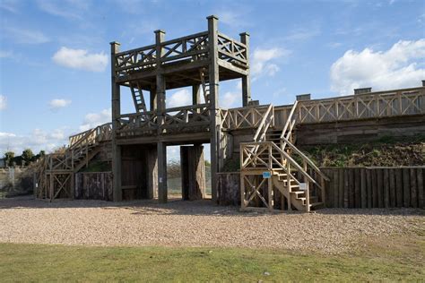 Lunt Roman Fort Baginton Coventry West Midlands Uk