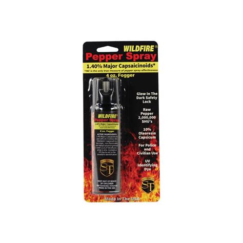 Wildfire 14 Mc 4 Oz Pepper Spray Fogger International Spy Shop